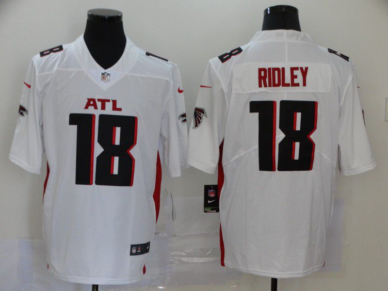 Men Atlanta Falcons #18 Ridley White Nike Vapor Untouchable Stitched Limited NFL Jerseys